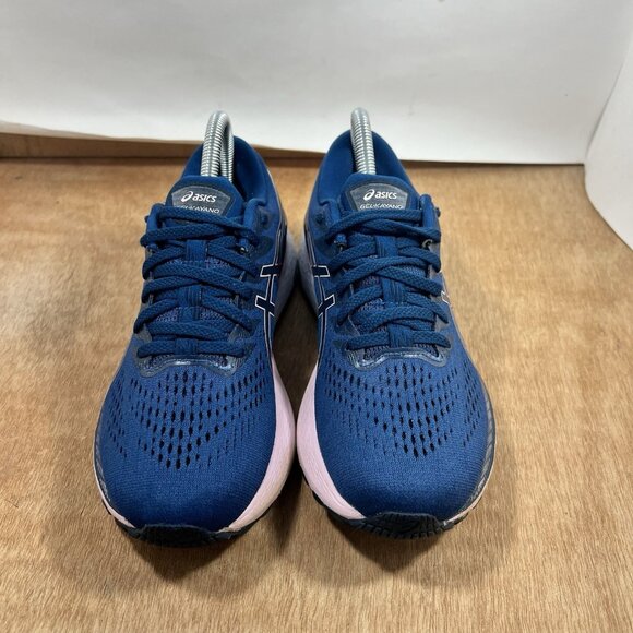 Asics Gel Kayano 28 Women Size 8 1012B047 Blue Running Shoes Sneakers - Picture 2 of 9